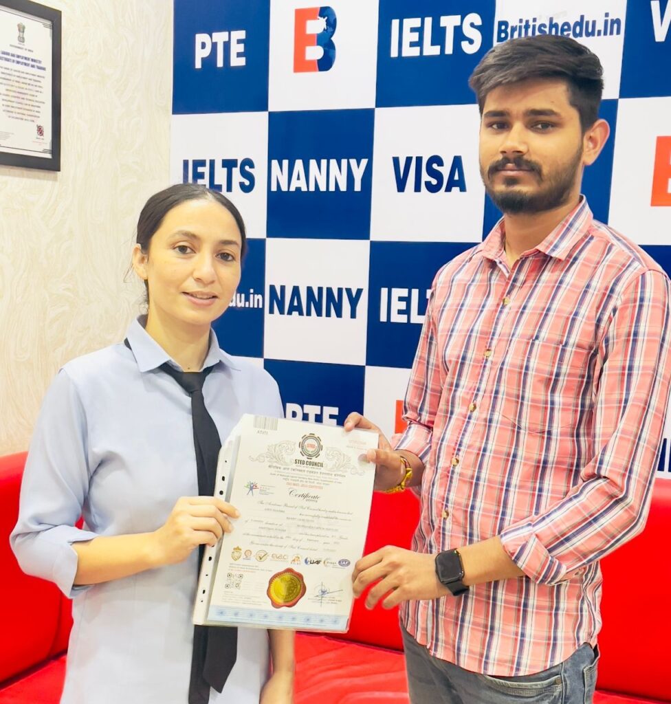 Nanny certificate india